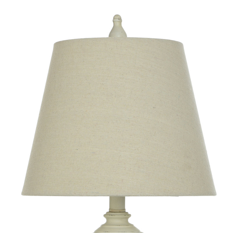 Large cream table lamp shops shades